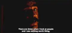 Hannibal Lecter sad face