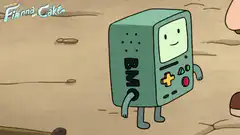 BMO ejects a game cartridge