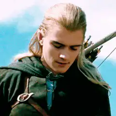 Legolas looking down