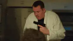 John Travolta puts gun in mouth