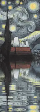 Snoopy Van Gogh Starry Night