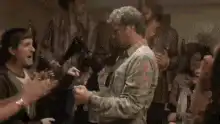 Ben Stiller dancing at a party