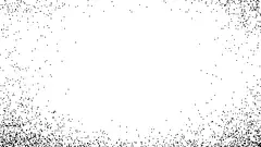 Pixelated sunrise revealing a woman