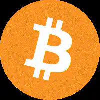 Bitcoin logo spinning