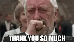 Old Man Crying Thank You So Much