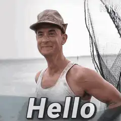 Forrest Gump waving hello