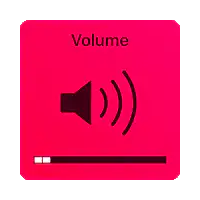 Volume bar fills up then says Atlast