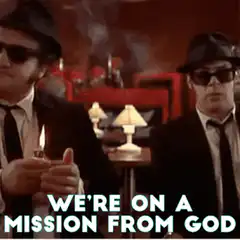 We're on a Mission from God