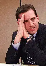 Michael Scott facepalm