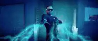 Agent Smith Matrix bullet time