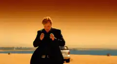 Joker walks away from explosion