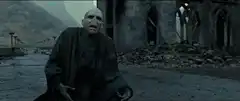 Voldemort disintegrates