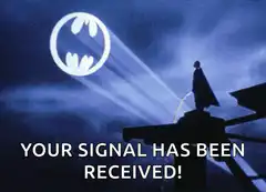 Batman Signal Has Been Received