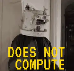 Robot head does not compute