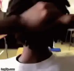 Kid doing the dab dance move