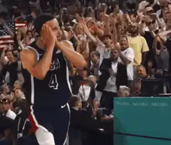 Stephen Curry shocked face