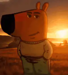 BoJack Horseman sunset stare