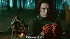 Arya Stark says Valar Morghulis
