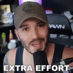 PewDiePie Extra Effort