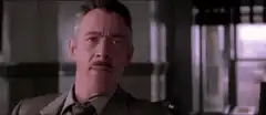 J. Jonah Jameson laughing at Spider-Man