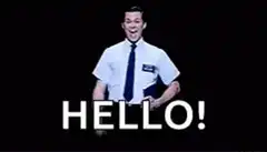 Mormon missionary says hello