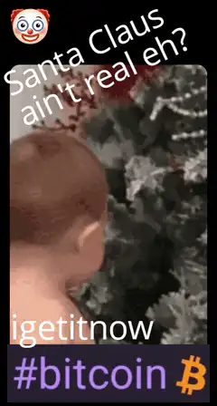 Baby turns around with a smirk