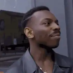 Man points to head thinking