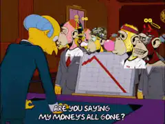 Mr. Burns asks if his money is all gone