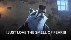 Wolfman loves the smell of fear
