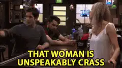 Barney Stinson That Woman Is Unspeakably Crass