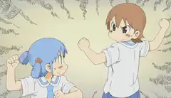 anime characters fist bump