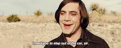 Hannibal Lecter step out of the car