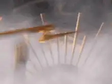 Black Adam summons lightning