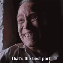 That's the best part!
