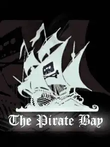The Pirate Bay logo with animated ship