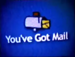 You've Got Mail logo with cursor