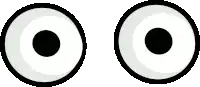 Blinking cartoon eyes