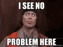 I See No Problem Here Meme
