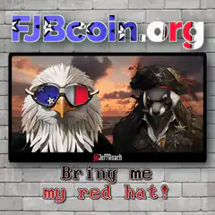 Eagle and Pirate Badger FJBcoin