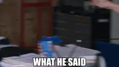 What He Said Guy