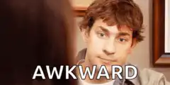 John Krasinski Awkward Face