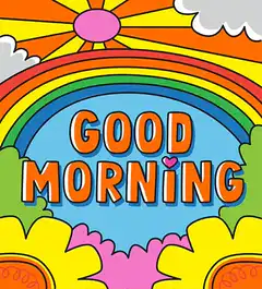 Good Morning Rainbow Sun