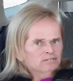Willem Dafoe intense stare