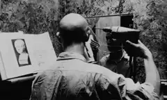 Man drilling his own head