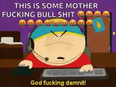 This is some mother fucking bull shit