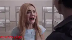 Girl yells at boy who facepalms