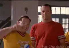 Average Joe makes an L for Love gesture