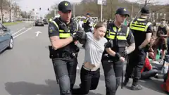 Greta Thunberg arrested by police