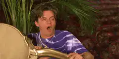 Leonardo DiCaprio laughing maniacally
