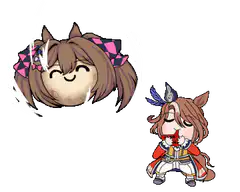 Chibi horse girls anime